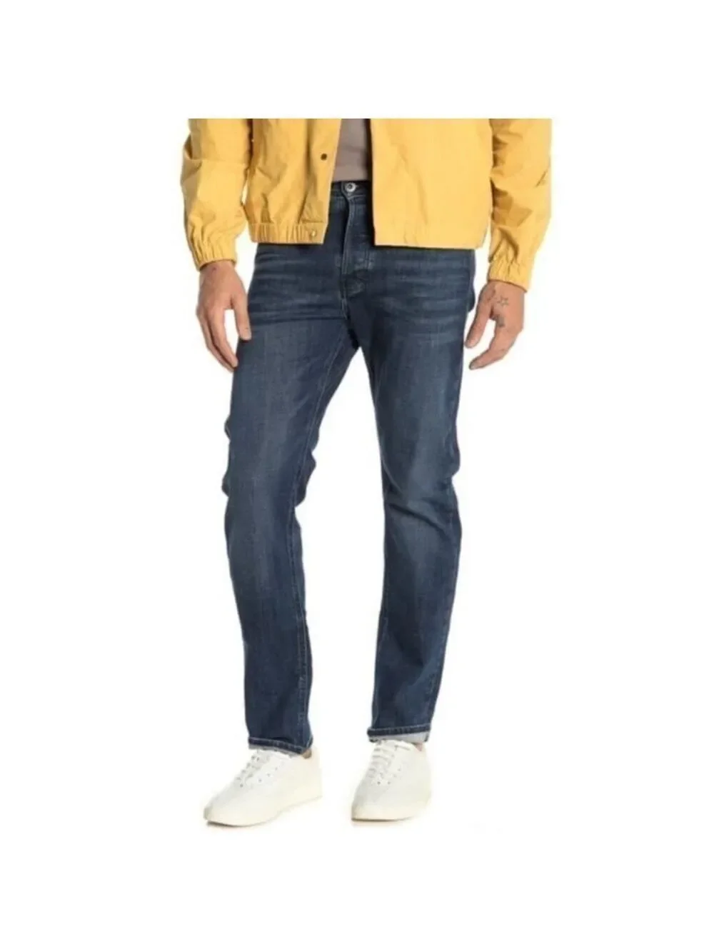 OUTLAND Denim Ranger Slim Tapered Jeans In Bondi Blue
